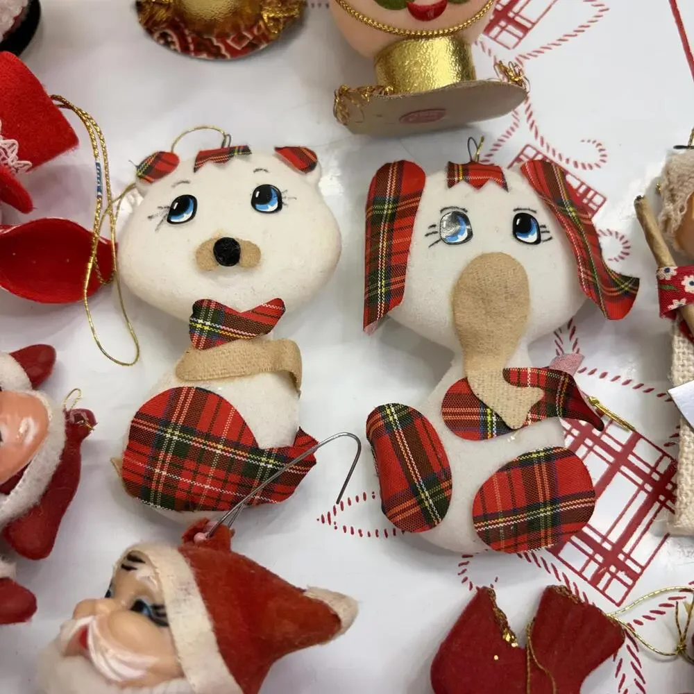 MCM Japan made Christmas ornament bundle of 20 vintage 1960s